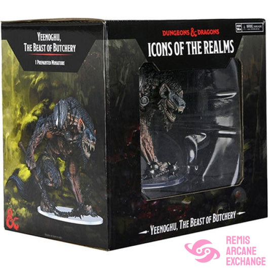 D&D: Icons Of The Realms Yeenoghu The Beast Butchery Role Playing Games