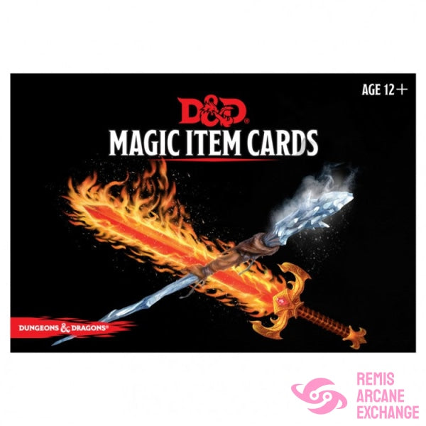 D&D: Magic Item Cards Role Playing Games