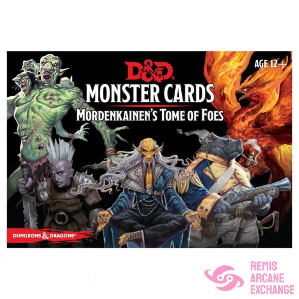 D&D Monster Cards: Mordenkainens Deck Role Playing Games