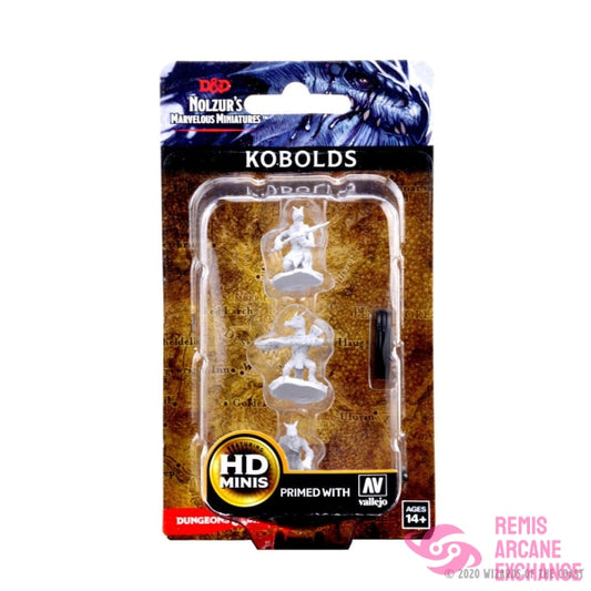 D&D Nolzurs Mavelous Unpainted Miniatures: W01 Kobolds Role Playing Games