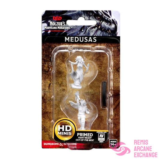D&D Nolzurs Mavelous Unpainted Miniatures: W04 Medusas Role Playing Games