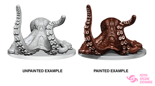 D&D Nolzurs Mavelous Unpainted Miniatures: W09 Giant Octopus Role Playing Games