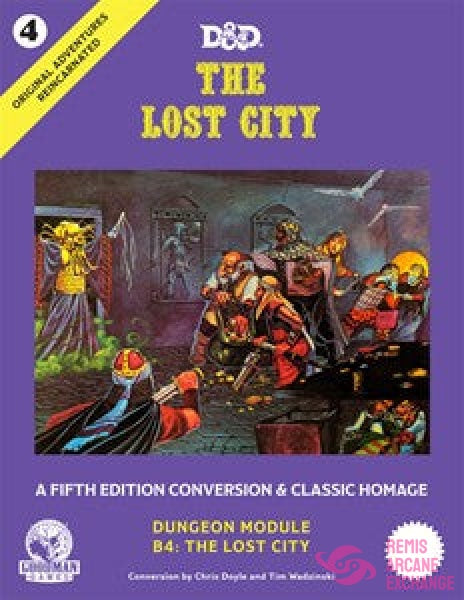 D&D: Original Adventures Reincarnated #4 - The Lost City