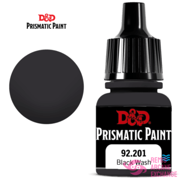 D&D Prismatic Paint: Black Wash 92.201