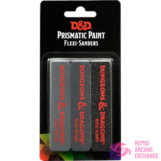 D&D Prismatic Paint: Flex-Sanders Dual Grit