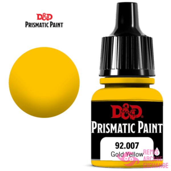 D&D Prismatic Paint: Gold Yellow 92.007