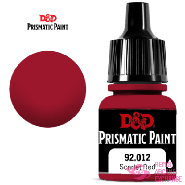 D&D Prismatic Paint: Scarlet Red 92.012