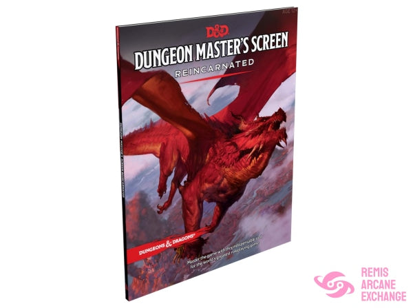 D&D Rpg: Dungeon Master`s Screen Reincarnated Role Playing Games