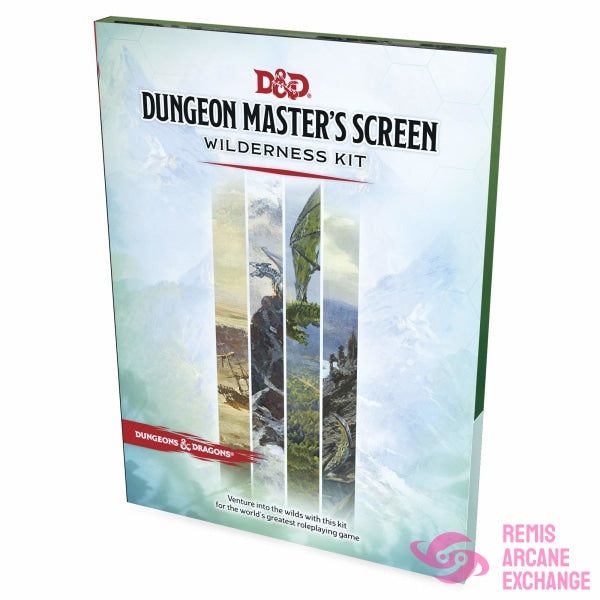 D&D Rpg: Dungeon Master`s Screen Wilderness Kit Role Playing Games