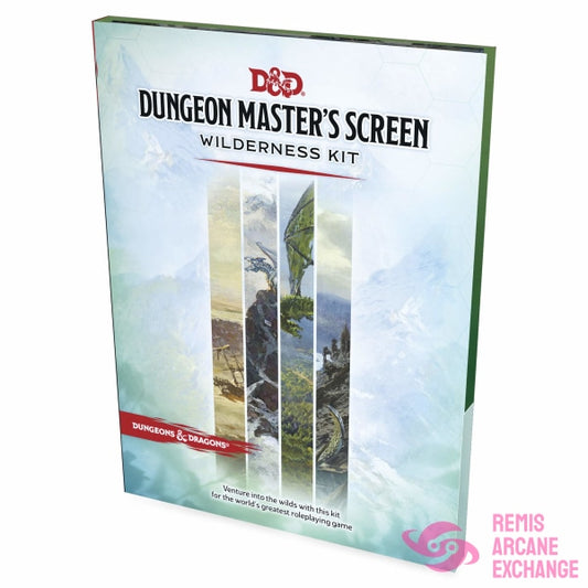 D&D Rpg: Dungeon Master`s Screen Wilderness Kit Role Playing Games