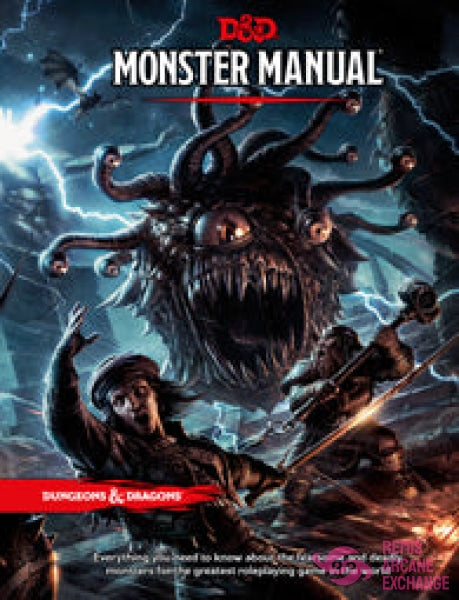 D&D Rpg: Monster Manual Hard Cover Role Playing Games