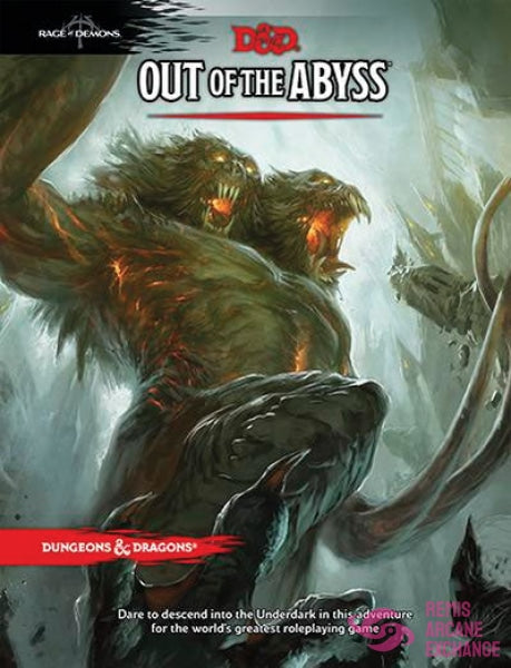 D&D Rpg: Out Of The Abyss Hard Cover Role Playing Games