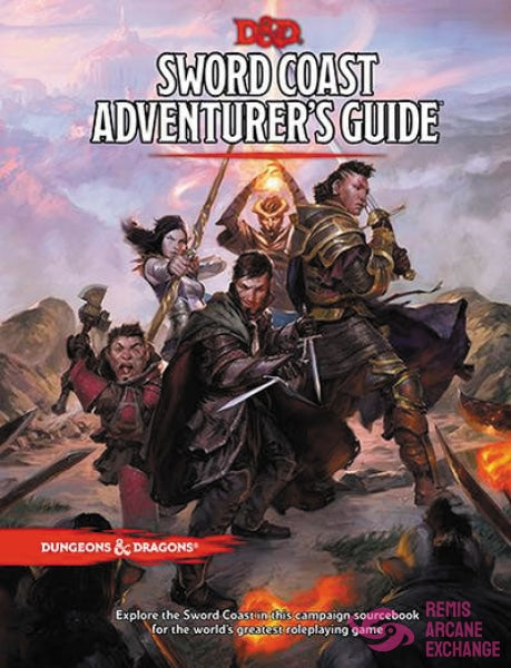 D&D Rpg: Sword Coast Adventurers Guide Hard Cover Role Playing Games