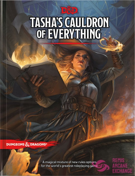 D&D Rpg: Tasha`s Cauldron Of Everything Hard Cover Role Playing Games