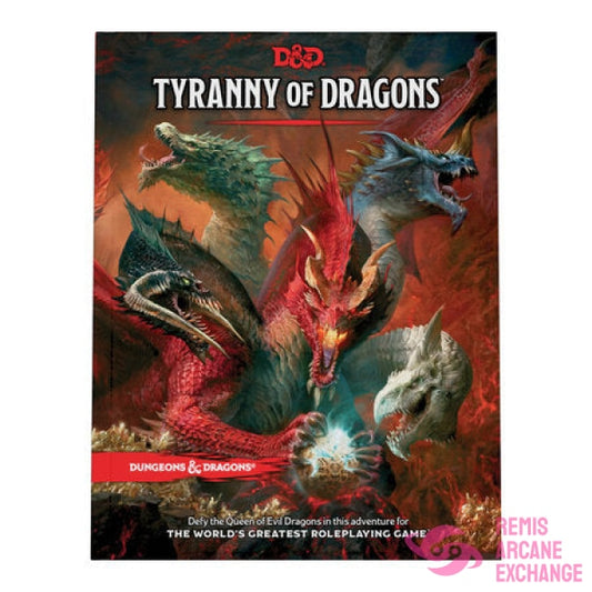D&D Rpg: Tyranny Of Dragons Hard Cover Role Playing Games