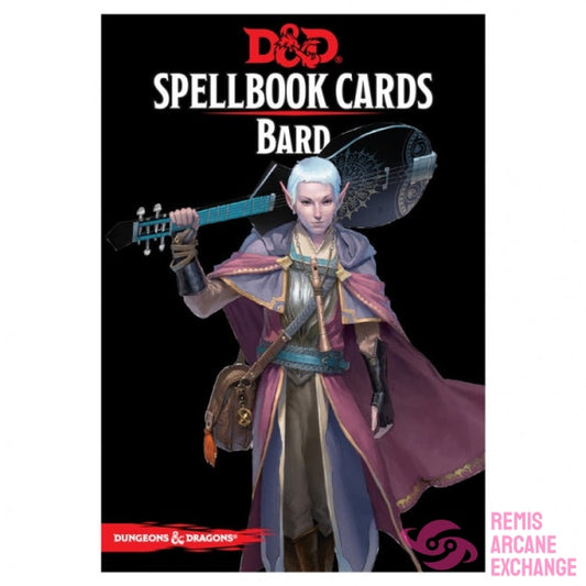D&D Spellbook Cards: Bard Deck Role Playing Games