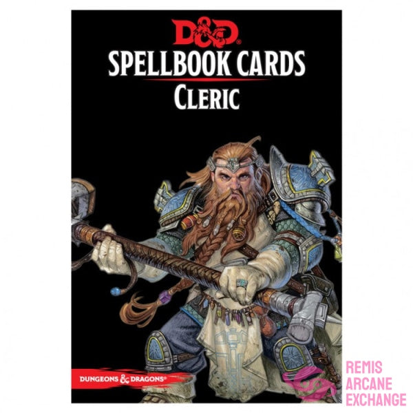 D&D Spellbook Cards: Cleric Deck Role Playing Games
