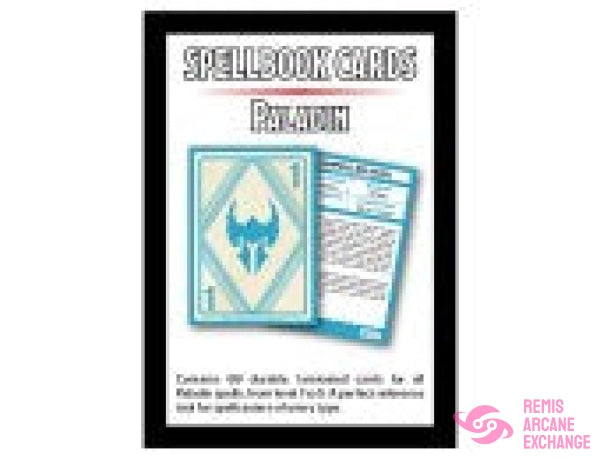 D&D Spellbook Cards: Paladin Deck Role Playing Games