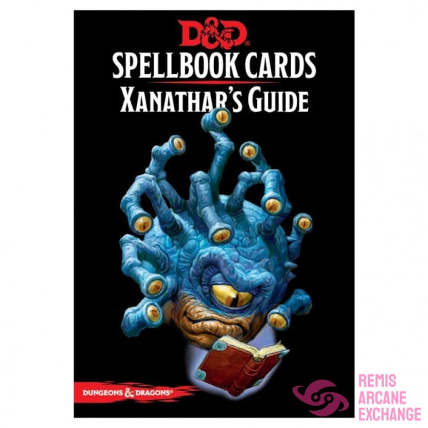 D&D Spellbook Cards: Xanathars Guide Role Playing Games