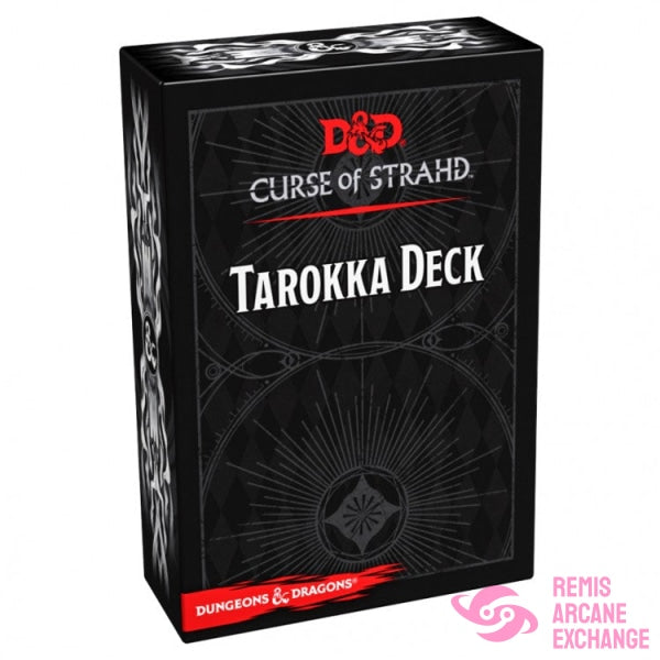 D&D: Tarokka Deck: Curse Of Strahd Role Playing Games