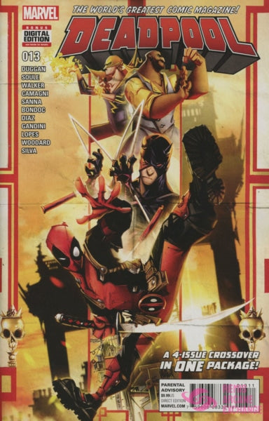 Deadpool Vol 5 #13 Cover D Variant Khoi Pham Daredevil