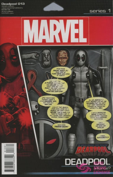 Deadpool Vol 5 #13 Cover E Variant John Tyler Christopher Action Figure