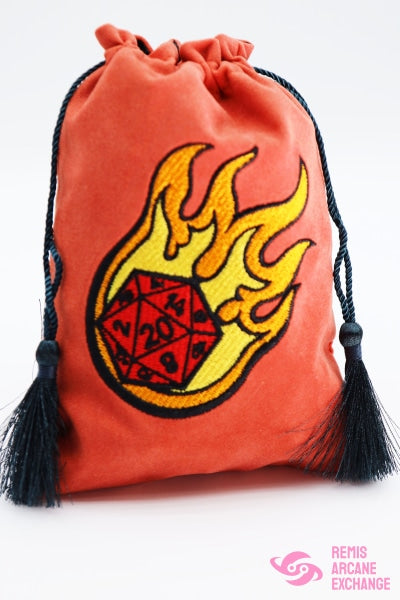 Dice Fire Ball Bag Accessories