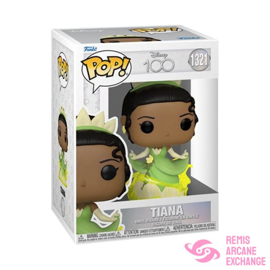 Disney 100 Princess And The Frog Tiana Pop! Vinyl Figure