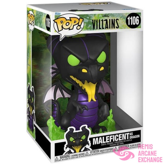 Disney Villains Maleficent Dragon 10-Inch Jumbo Pop! Vinyl Figure