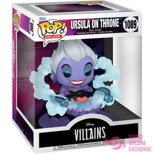 Disney Villains Ursula On Throne Deluxe Pop! Vinyl Figure