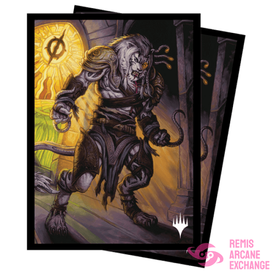 Dominaria United Ajani Sleeper Agent Standard Deck Protector Sleeves (100Ct) Accessories