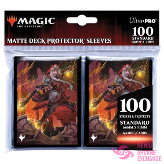 Dominaria United Jaya Fiery Negotiator Standard Deck Protector Sleeves (100Ct) Accessories