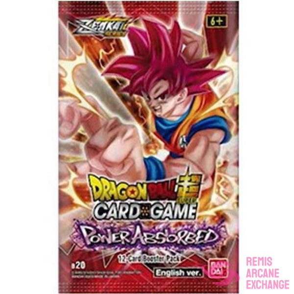 Dragon Ball Super: Zenkai Series Power Absorbed Booster Pack
