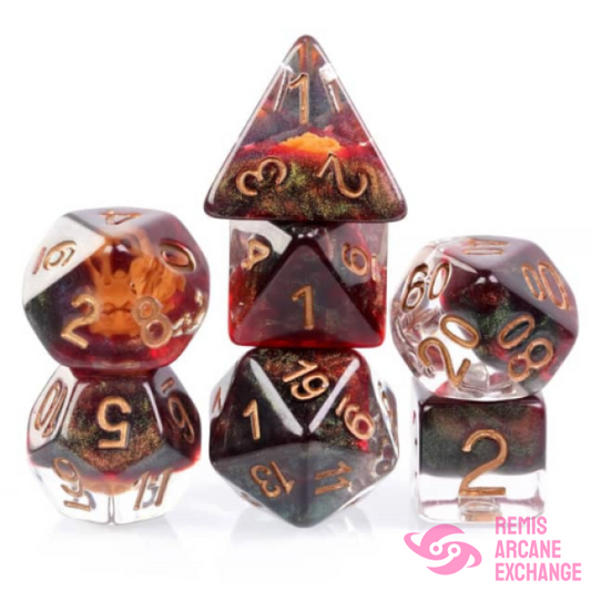 Dragon Mask 7 Dice Set