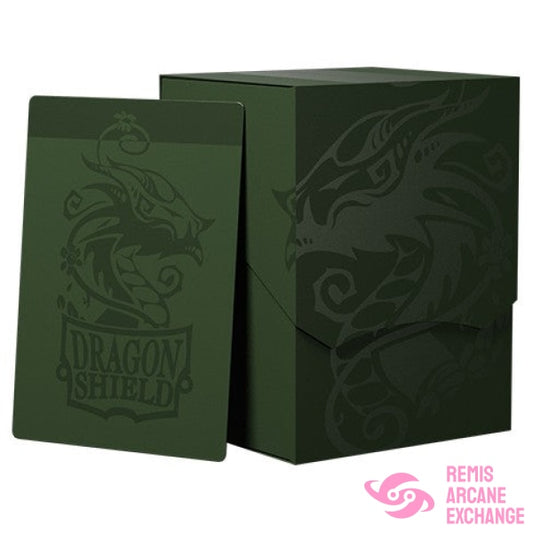 Dragon Shield Deck Shell - Forest Green / Black