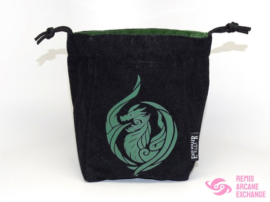 Dragons Breath Reversible Microfiber Self-Standing Large Dice Bag Accessories
