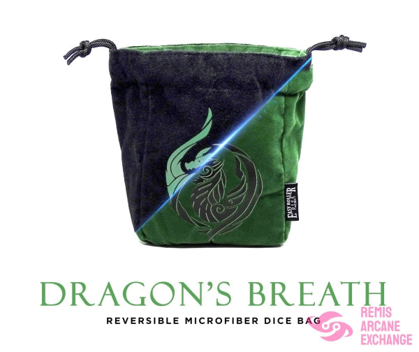 Dragons Breath Reversible Microfiber Self-Standing Large Dice Bag Accessories