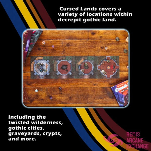 Dungeon Craft - Cursed Lands Book 2D Terrain