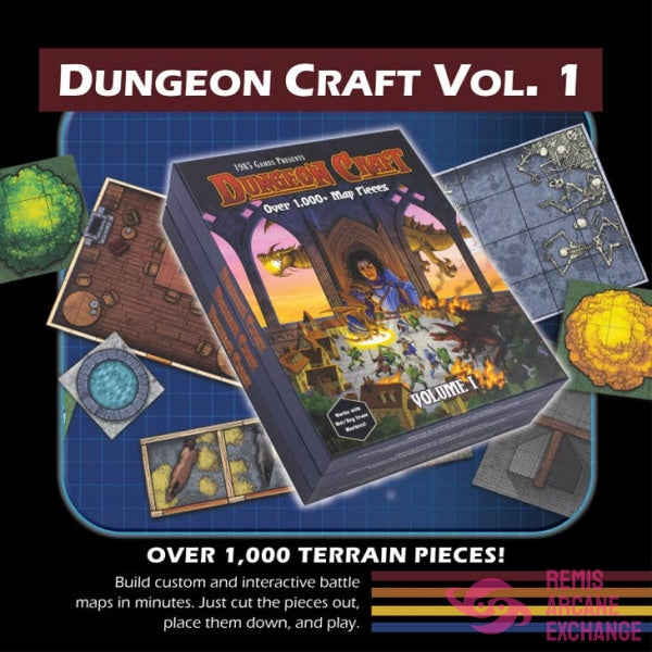 Dungeon Craft - Vol. 1 2D Terrain