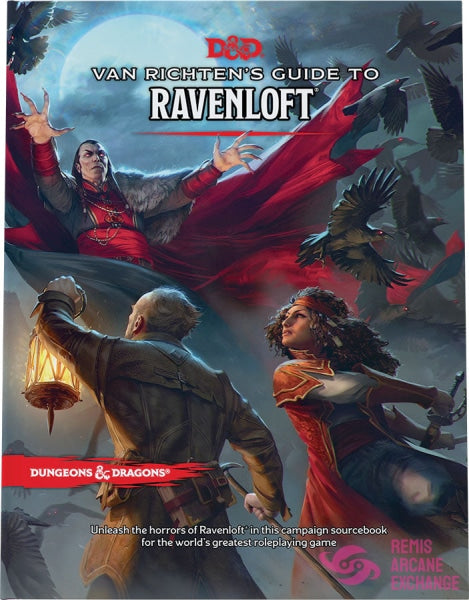 Dungeons & Dragons Rpg: Van Richten`s Guide To Ravenloft Hard Cover Role Playing Games
