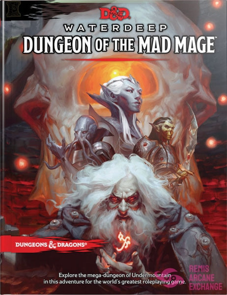 Dungeons & Dragons Rpg: Waterdeep - Dungeon Of The Mad Mage Hard Cover Role Playing Games