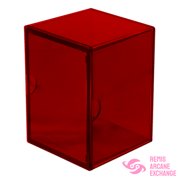 Eclipse 2-Piece Deck Box: Apple Red Accessories