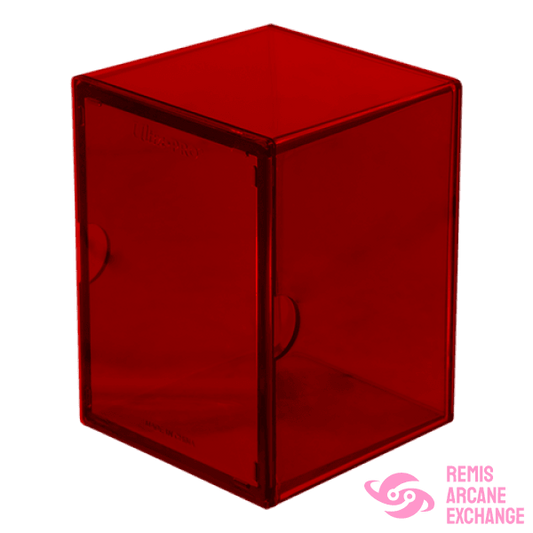 Eclipse 2-Piece Deck Box: Apple Red Accessories