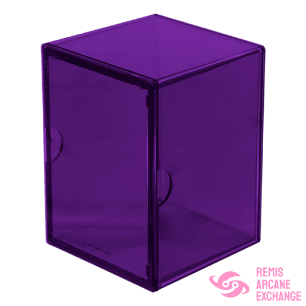 Eclipse 2-Piece Deck Box: Royal Purple Accessories