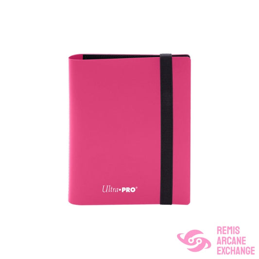 Eclipse 2-Pocket Pro-Binder Hot Pink