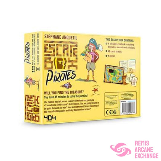 Escape Box Pirates Board Game