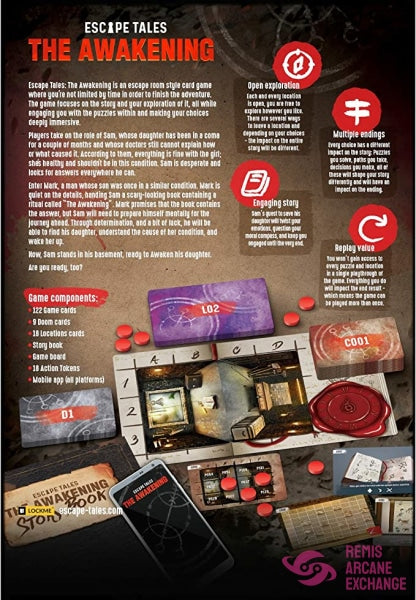Escape Tales: The Awakening Board Game Games