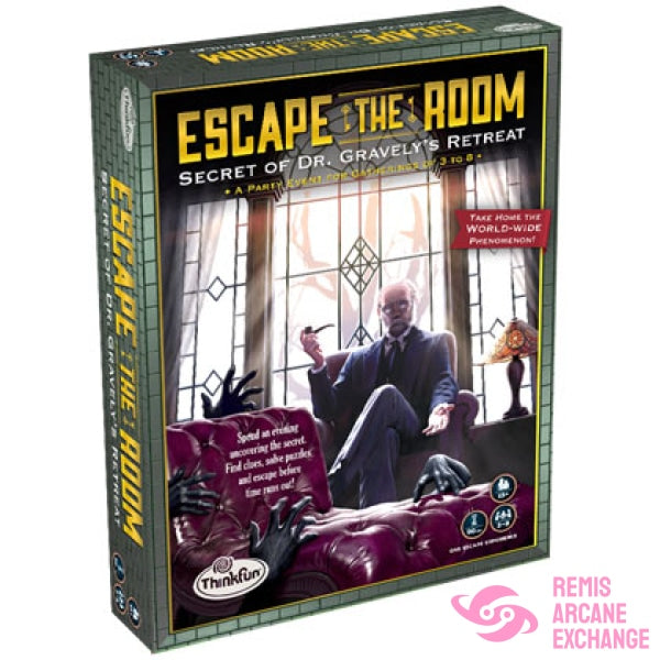 Escape The Room: Secret Of Dr Gravelys Retreat Board Games