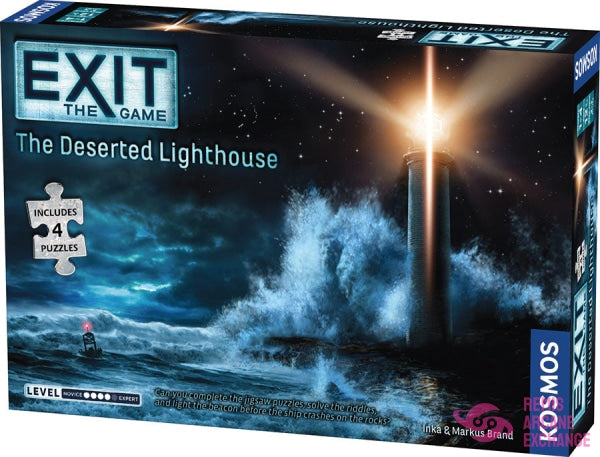 Exit: The Deserted Lighthouse (W/Puzzle) Board Games