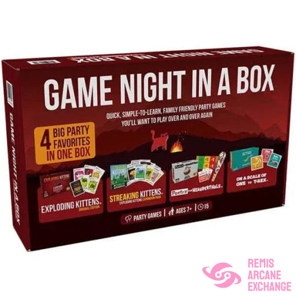 Exploding Kittens: Game Night In A Box